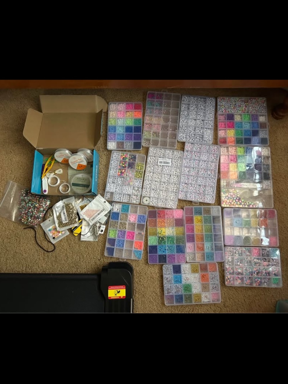 Huge Lot of Beads and Materials